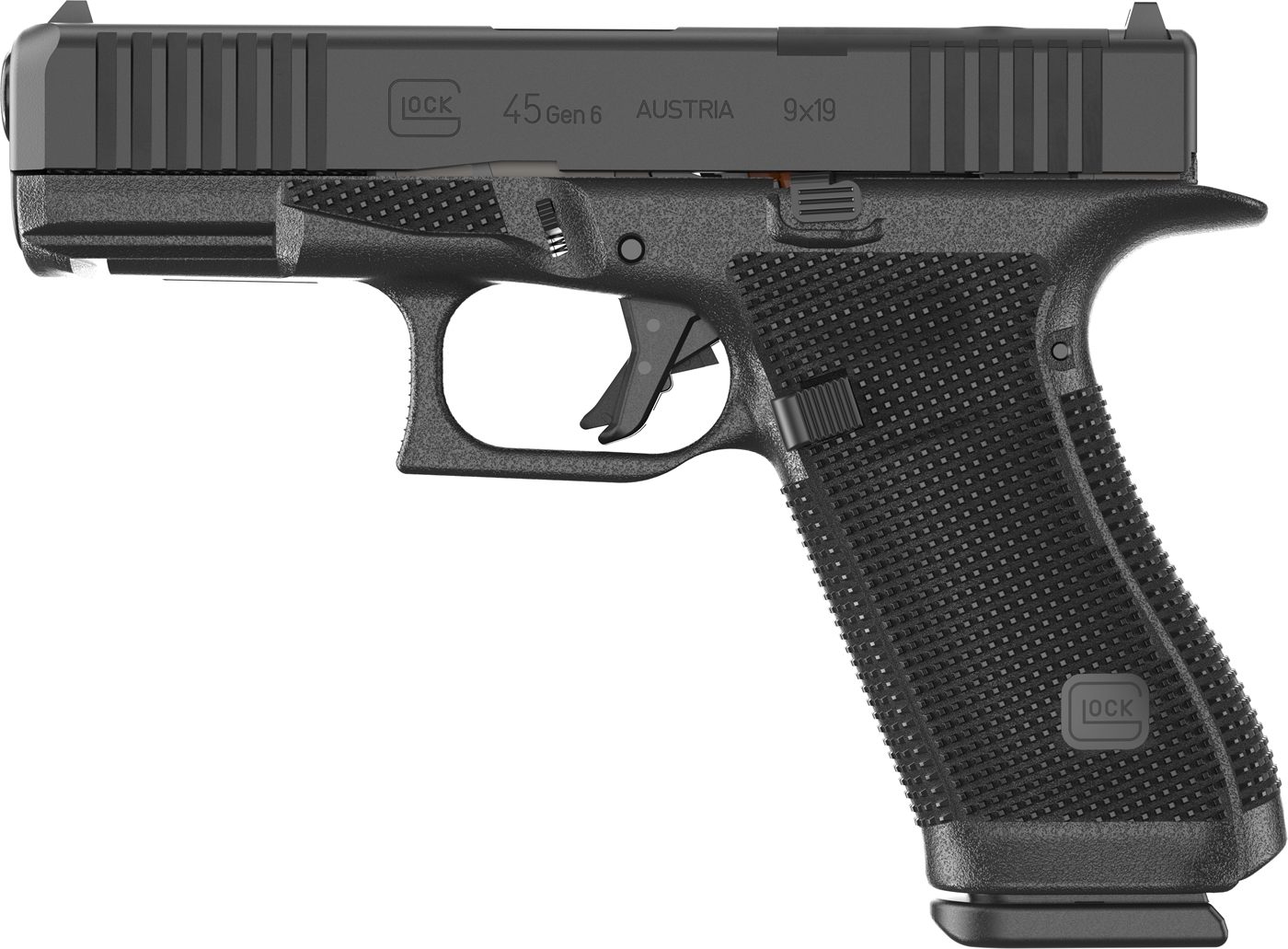 GLOCK U64550203 G45 Gen6 Crossover 9mm Luger 17+1 4.02in Black GMB Barrel