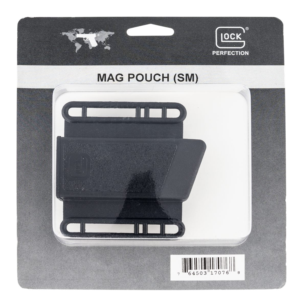 Glock GLKMP17076 Mag Pouch 9 Mm/40/357 Cal,Black view 2