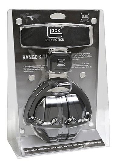 GLOCK RANGE KIT HEARING PROTECTION + EYE WEAR