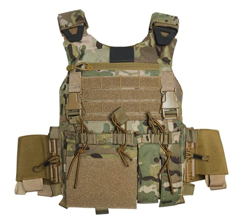 Guard Dog Security TRAKR Plate Carrier Multi CAM W/ Placard (14999)