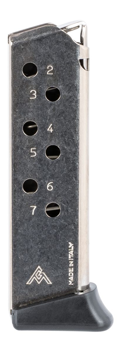 Mec Gar USA MGWPPKSFRN Walther 7rd 380 ACP, Fits PPK/S Nickel Carbon Steel