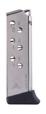 Mec Gar Usa Handgun Magazine Walther PPK .32 ACP HT Nickel 7 rd