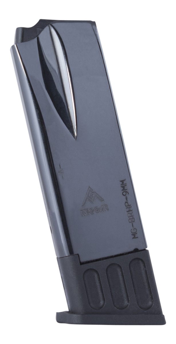 Mec Gar Magazines MGBRHP10B Standard 10rd 9mm Luger Fits Browning Hi-Power/