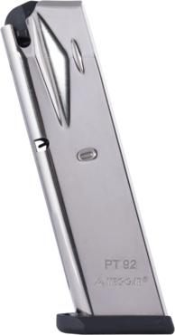 Mec Gar Usa Handgun Magazine Taurus PT92/99 HT Nickel 10/rd