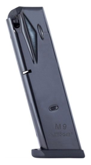 Mec Gar Magazines MGPB9215B Standard 15rd Flush 9mm Luger, Fits Beretta 92F view 2