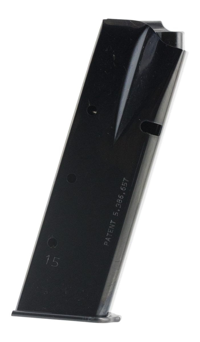 MEC GAR MGBRHP15B Standard 15rd 9mm Luger, Fits Browning Hi-Power/Springfie