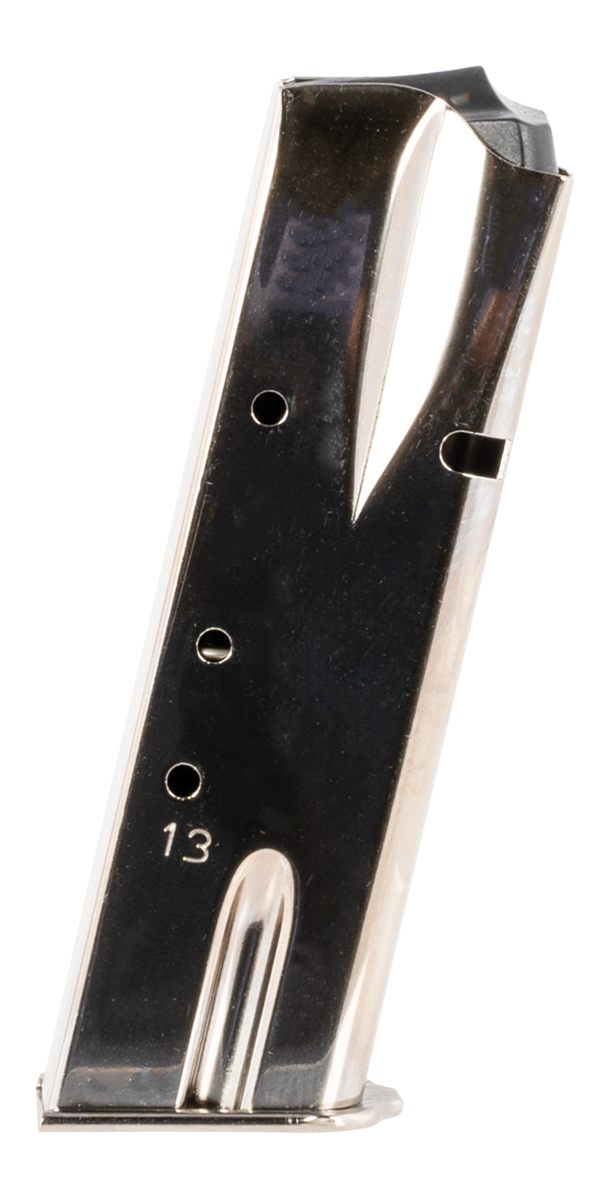 Mec Gar Magazines MGBRHP13N Standard 13rd 9mm Luger, Fits Browning Hi-Power