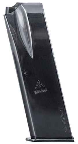 Mec Gar Magazines MGBRHP15N Standard 15rd 9mm Luger Fits Browning Hi-Power/