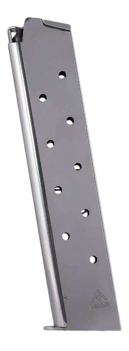 MEC GAR USA MGCG4511N Colt Government 11rd 45 ACP, Nickel Carbon Steel