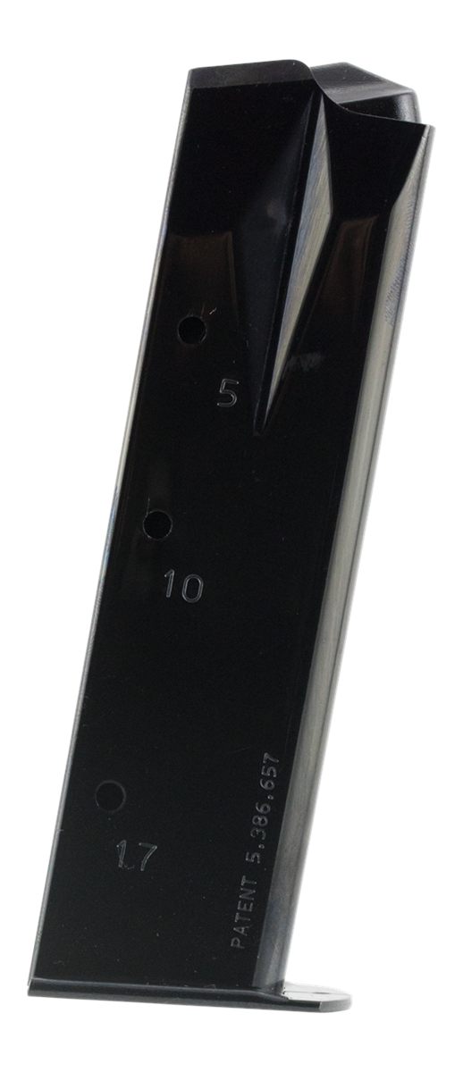 Mec Gar Magazines MGRP8517B Ruger Blued 17rd 9mm Luger for P95/P85/P89/P93/