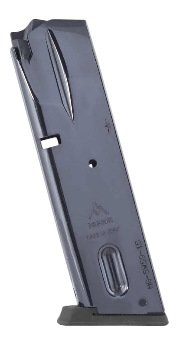 Mec Gar Magazines MGSW5915N S W 15rd 9mm Luger, Fits 5900 Series/915/910/65