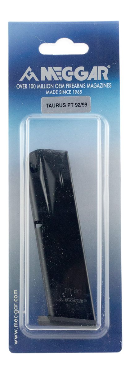 Mec Gar USA MGPT9218AFC Taurus 18rd 9mm Luger Fits PT92/PT99, Blued w/Anti