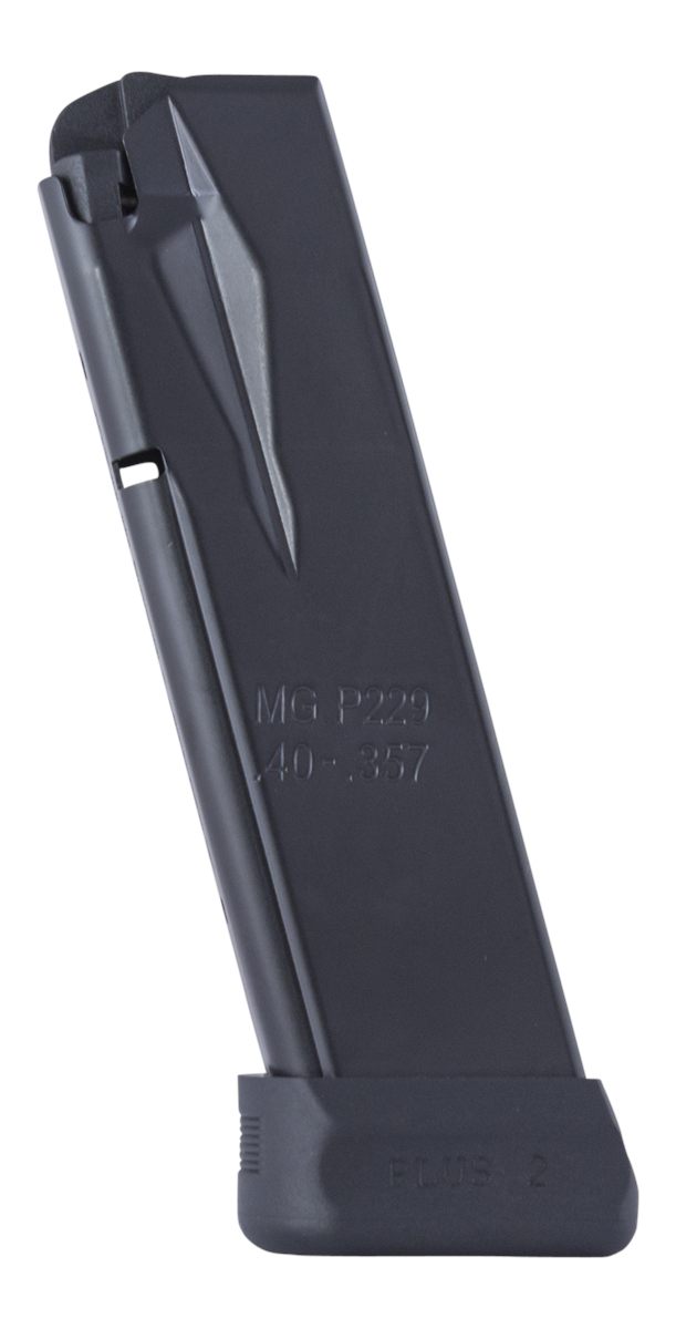 Mec Gar Magazines MGP2294014AFC Sig P229 14rd 40 S W, Blued w/Anti-Friction