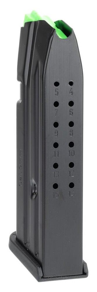Mec Gar Magazines GLOCK 17 9MM 15RD Anti-Friction Black Coating view 2