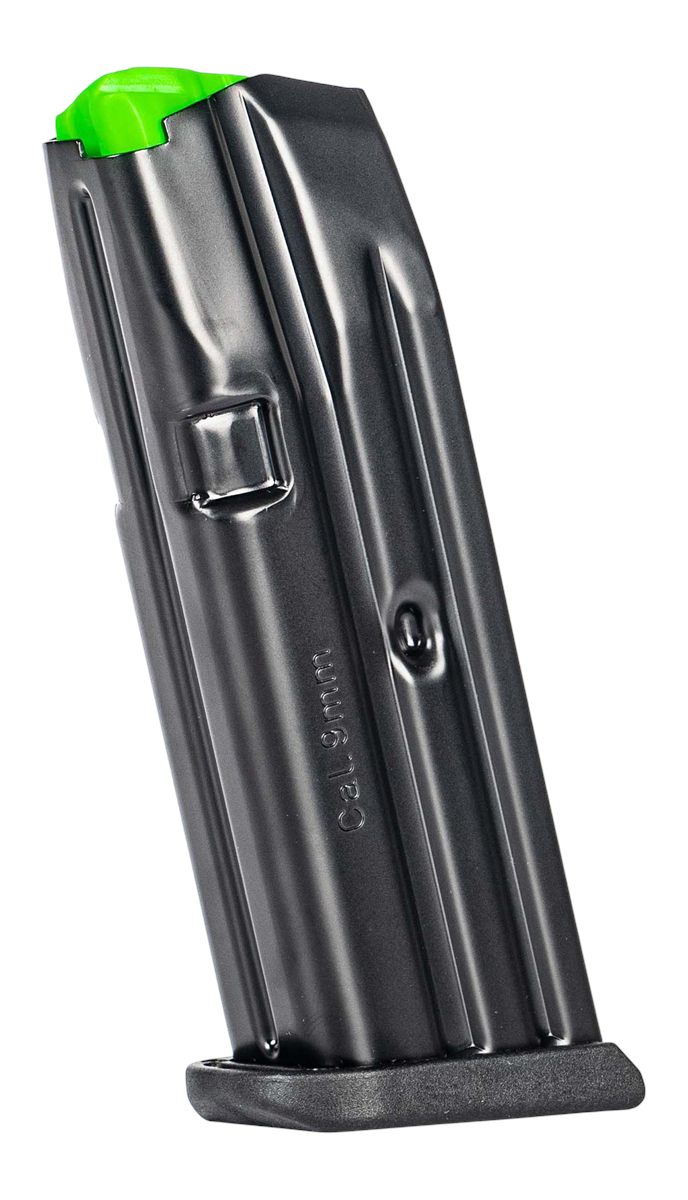 Mec Gar USA MGG191000A Glock 19 10rd 9mm Luger, Black Carbon Steel