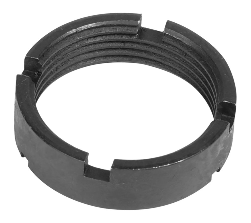 LBE Unlimited ARCNUT Castle Nut 4140 Steel Black Phosphate AR-15