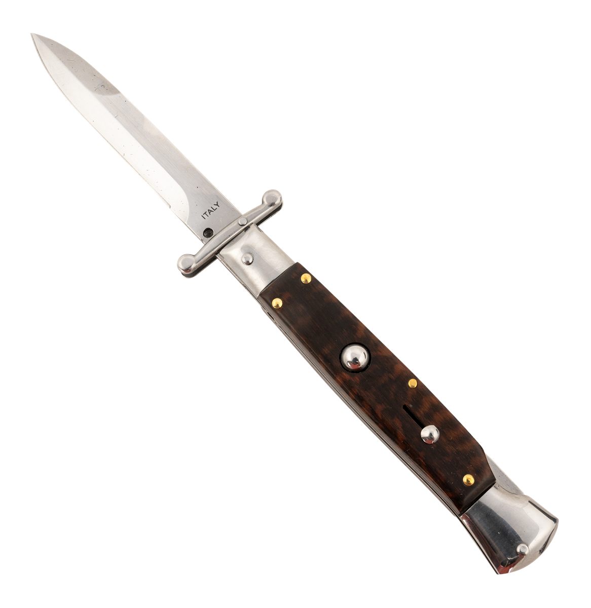Steel River Knives SGSWP Spartan 3.9in Italian Bayonet Polished Blade 5.1in