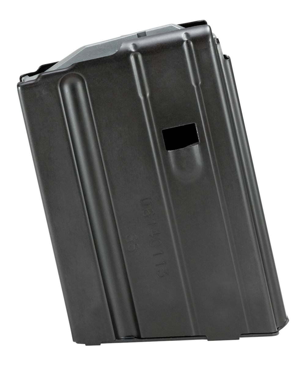 C Products DuraMag 1068041177CPD SS 10rd 22 Nosler/6.8 SPC for AR-15 Black