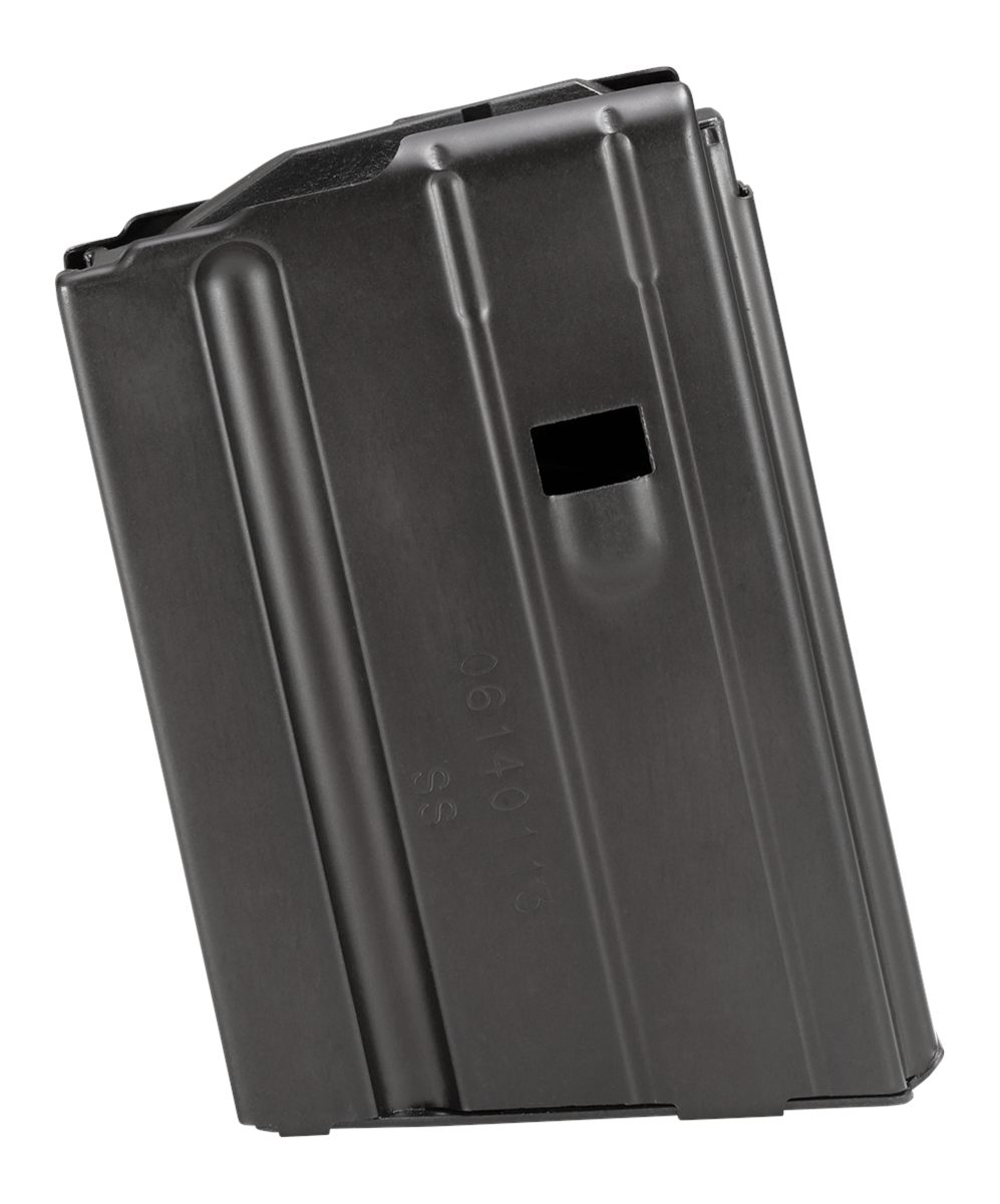 C Products DuraMag 1062041175CPD SS 10rd 7.62x39mm for AR-15 Black w/ Follo