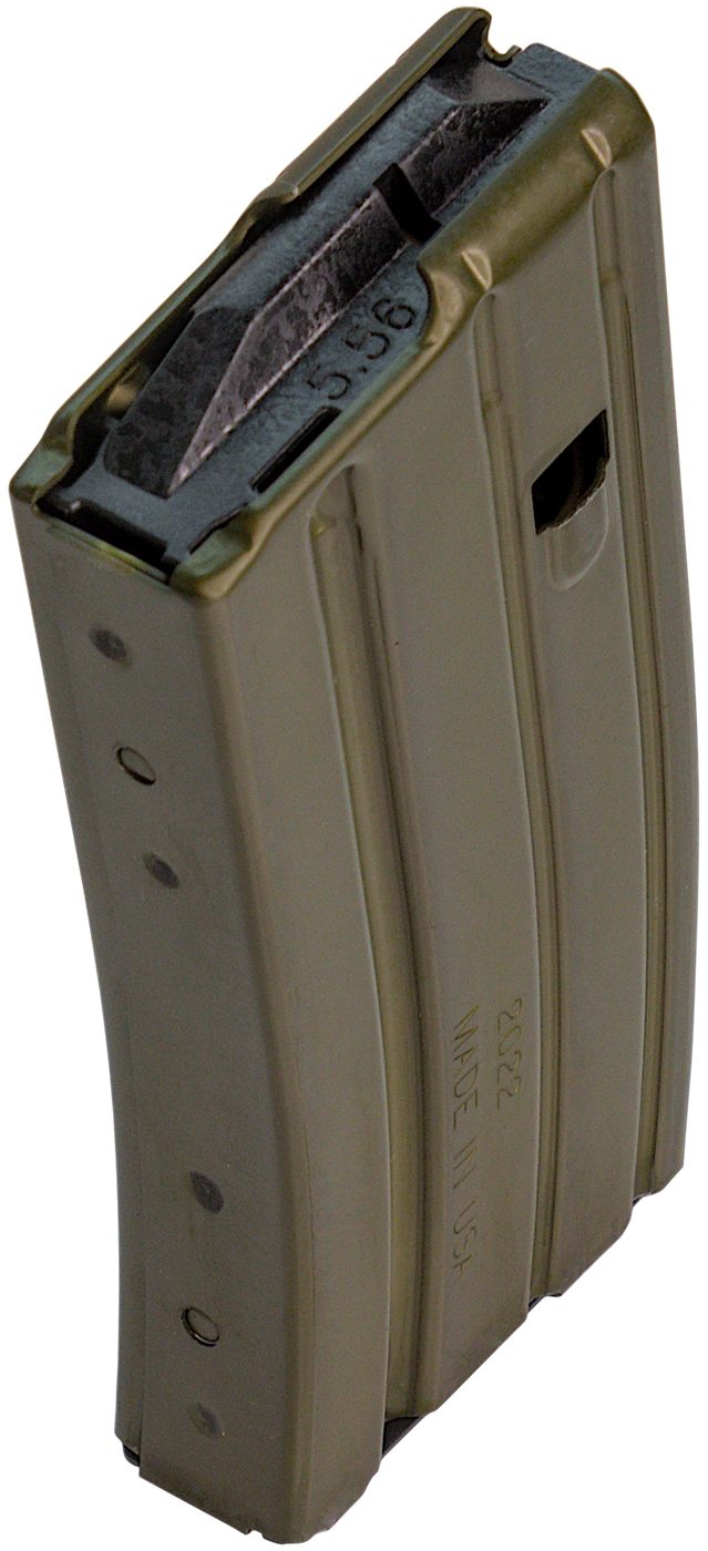 Duramag 2023008175CPD AR-15 Speed 20rd 300 BO/223 Cal/5.56 OD Green Aluminu