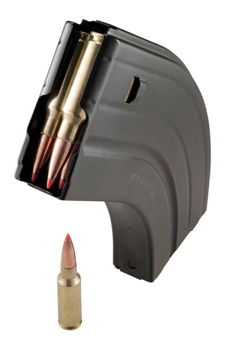 C Products DuraMag 2865041206CPD SS 26rd 6.5 Grendel/6mm ARC for AR-15 Blac view 3