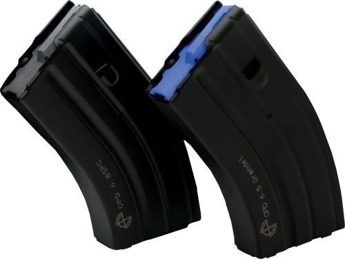 C Products DuraMag 2868041207CPD SS 28rd 22 Nosler/6.8 SPC for AR-15 Black view 2