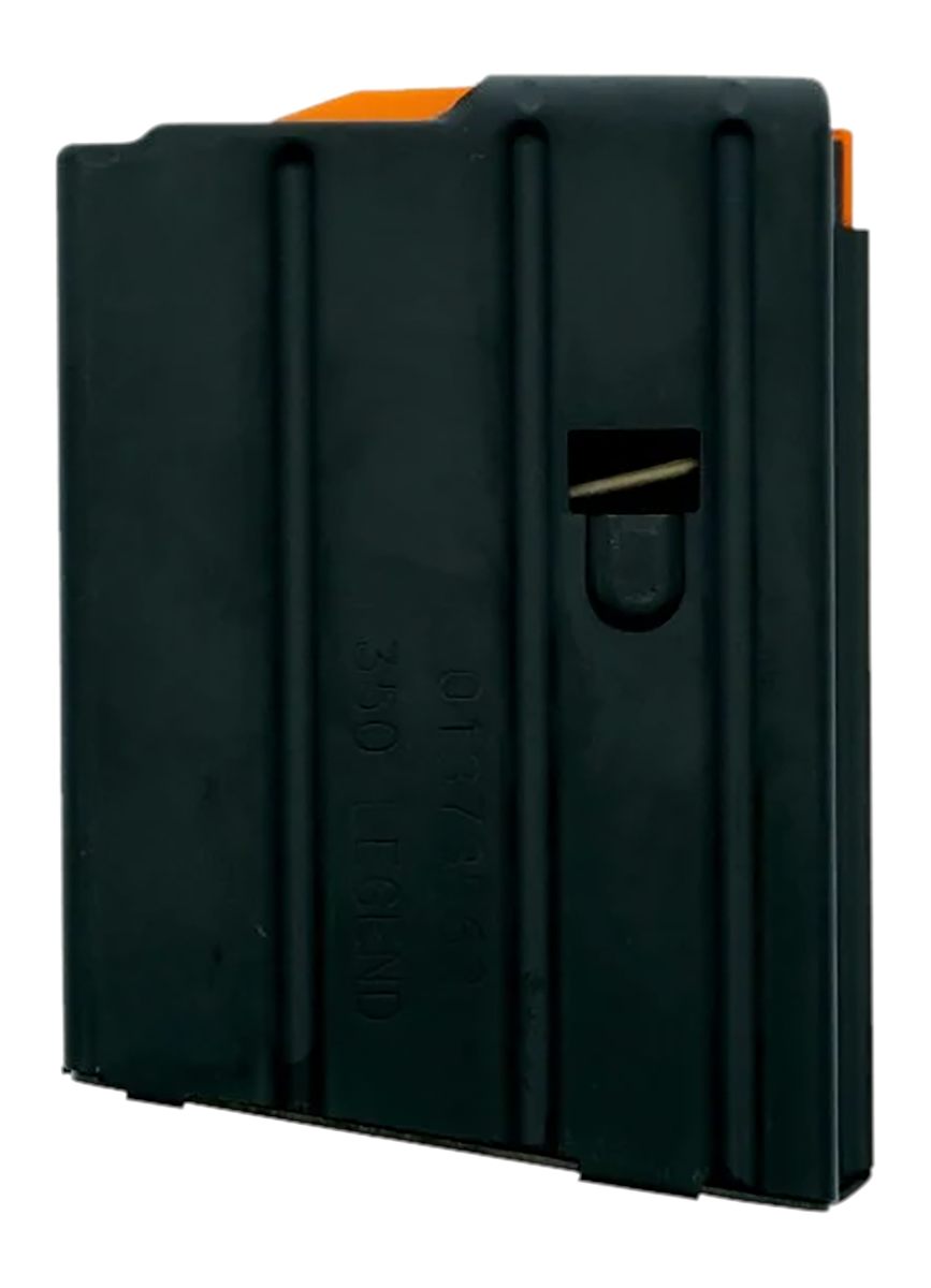 Duramag 5X35041178CPD SS 5rd 350 Legend for AR-15 Black w/ Follower Detacha