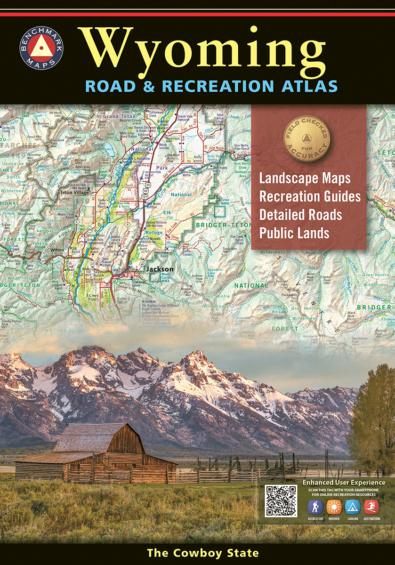 Benchmark Maps Wyoming Road/recreation Atlas