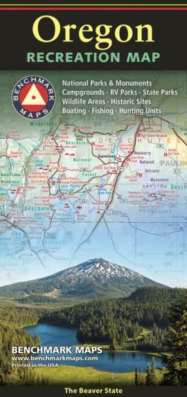 Benchmark Maps Oregon Recreation