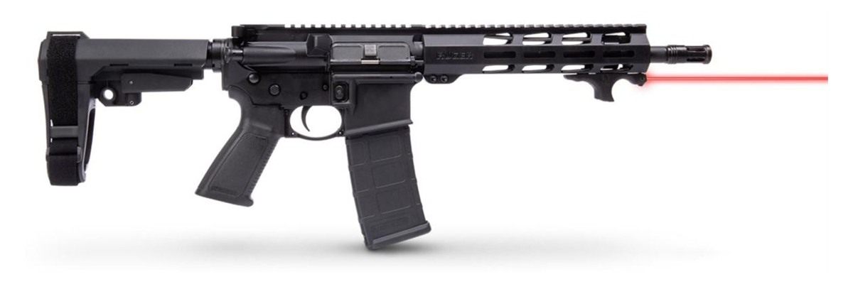 Viridian Green Lasers Handguard Hs1 Red W/hand Stop M-lok Black view 3