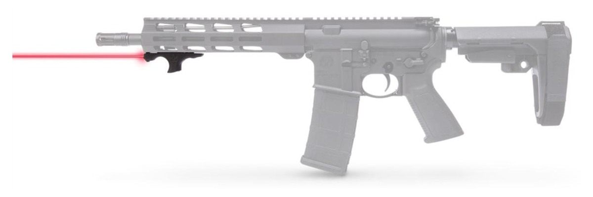 Viridian Green Lasers Handguard Hs1 Red W/hand Stop M-lok Black view 4