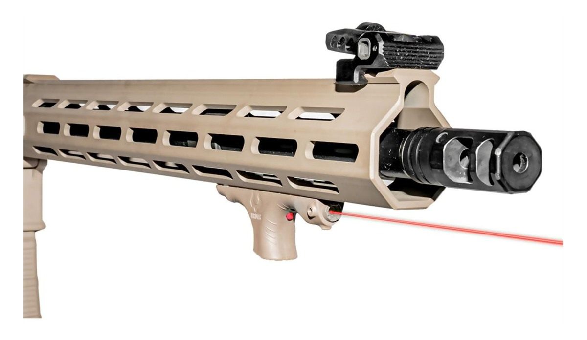 Viridian Green Lasers 9120038 HS1 FDE with Red Series Flat Dark Earth view 2