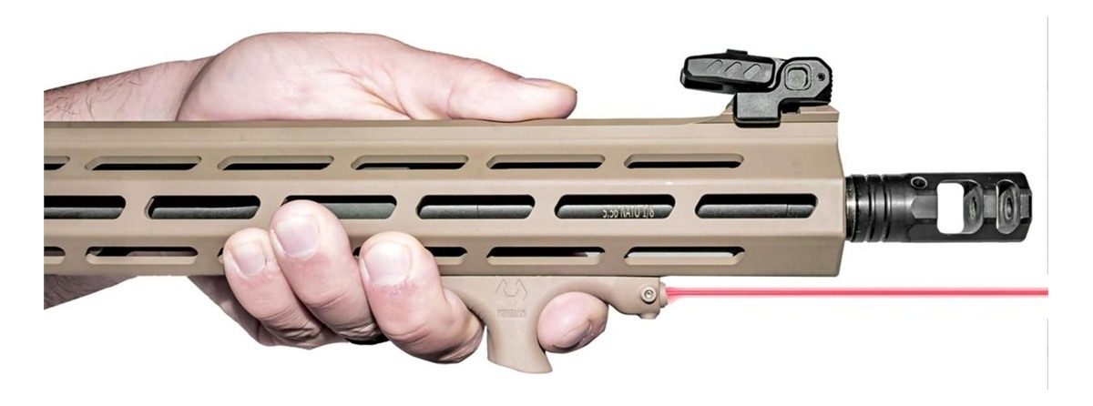 Viridian Green Lasers 9120038 HS1 FDE with Red Series Flat Dark Earth view 3