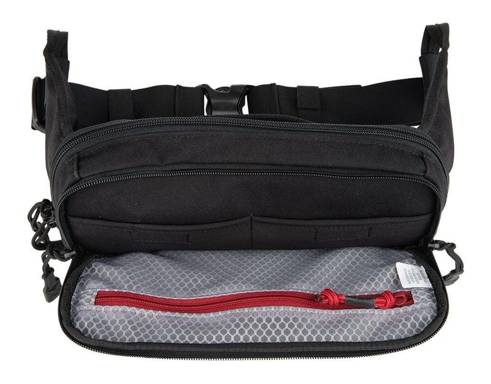 Vertx VTX5228RDGN Socp Tactical Fanny Pack Rudder Green Mesh Pockets 17in L view 2