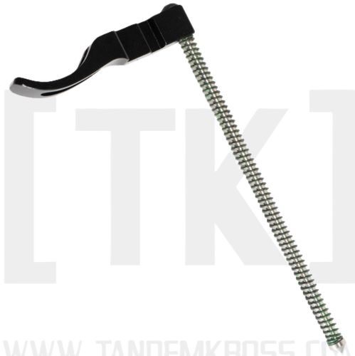Tandem Kross Spartan Charging Handle For Ruger 10/22 Black