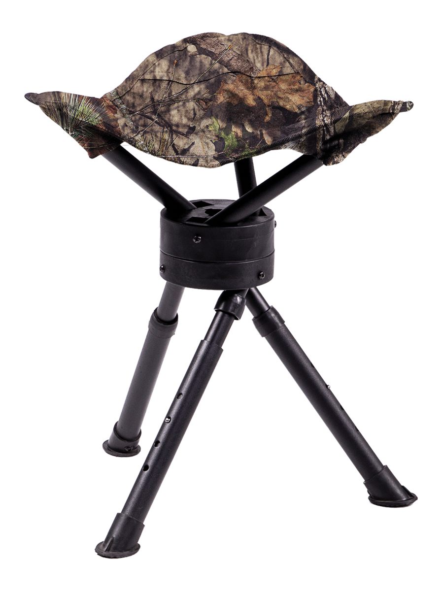 GSM Outdoors Ameristep AMS-AMEFT1011 Tripod Stool 360 Degree Swivel Mossy O