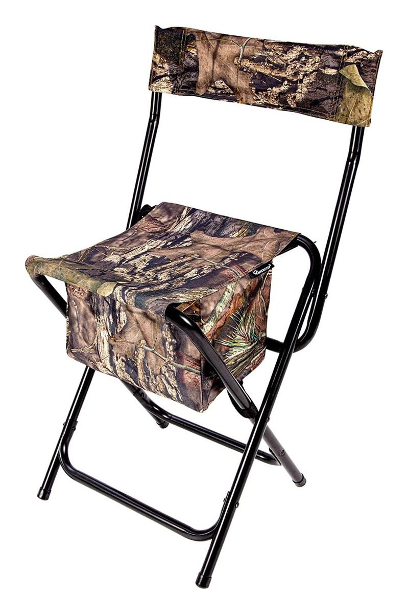 Ameristep Hunting Foldable Design Portable Lightweight High-Back Blind Chai