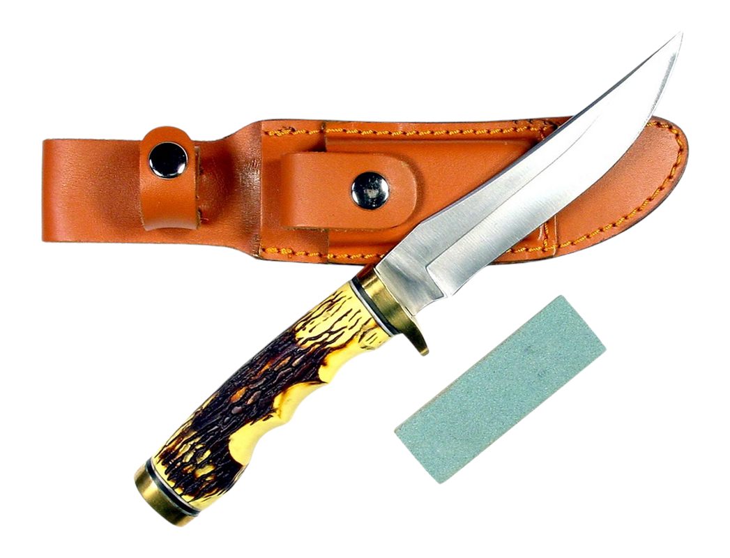Rynoblade Knives Ruko RUK0080 440A 5inDELRIN Huntng Fixed