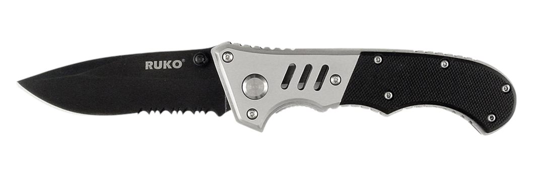 Rynoblade Knives Ruko RUK0119-CS 440A 3-1/2inTACTICAL Folding
