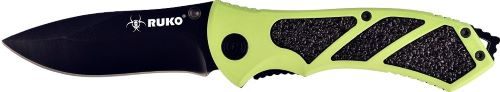 Ruko RUK0061HG-CS 440A 3-1/4inHIVIZ GRN Folding view 2