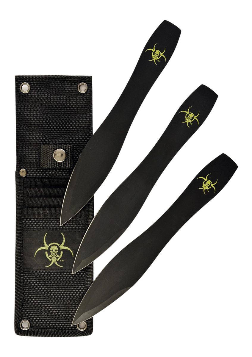 Rynoblade Knives Ruko TK06A3B-CS 420A 9in Double Edge Throwing