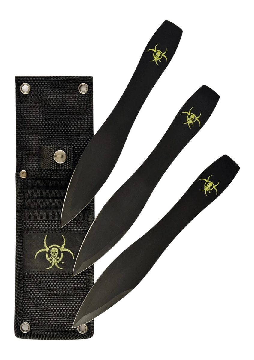 Rynoblade Knives Ruko TK06A3B 420A 9in Double Edge Throwing