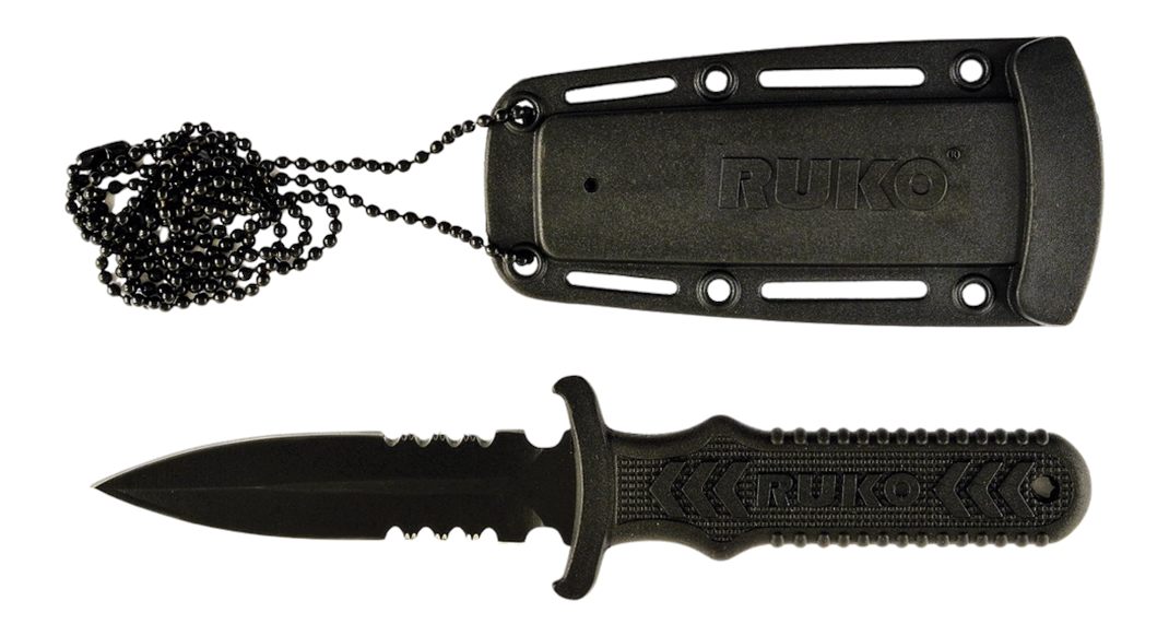 Rynoblade Knives Ruko RUK0097 440A TIN 3inNECK/Boot Knife