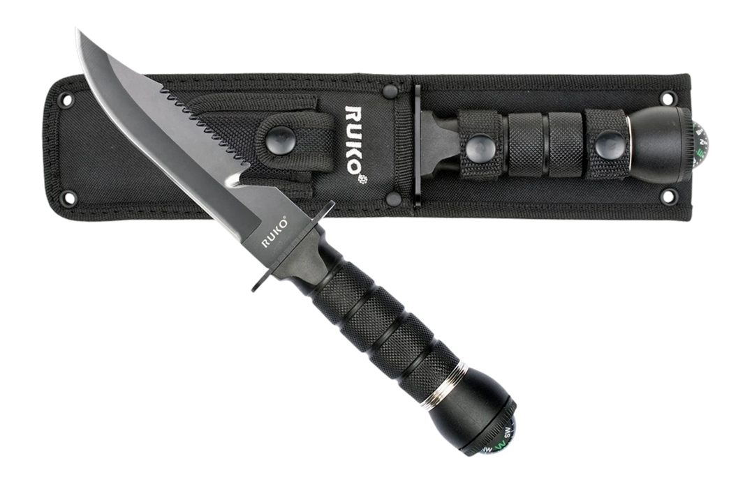 Rynoblade Knives Ruko RUK0165 440A TIN 3/8inTI-Tact Folding