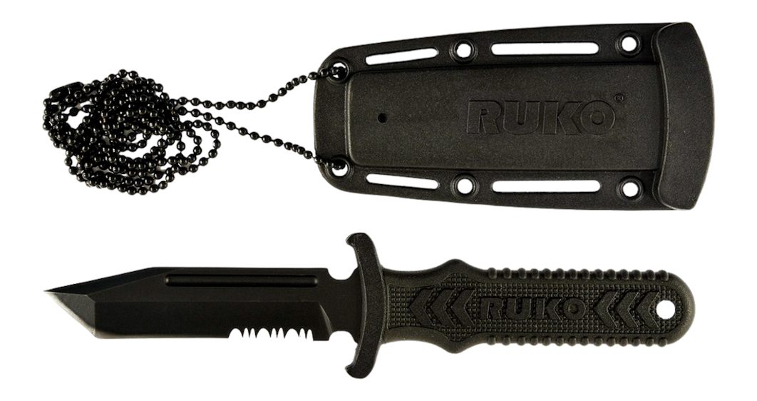 Rynoblade Knives Ruko RUK0098 440A TIN 3inNECK/Boot Knife