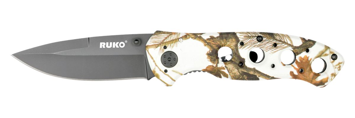 Rynoblade Knives Ruko RUK0075TND-CS 440A 3-1/4inTUNDRA Folding