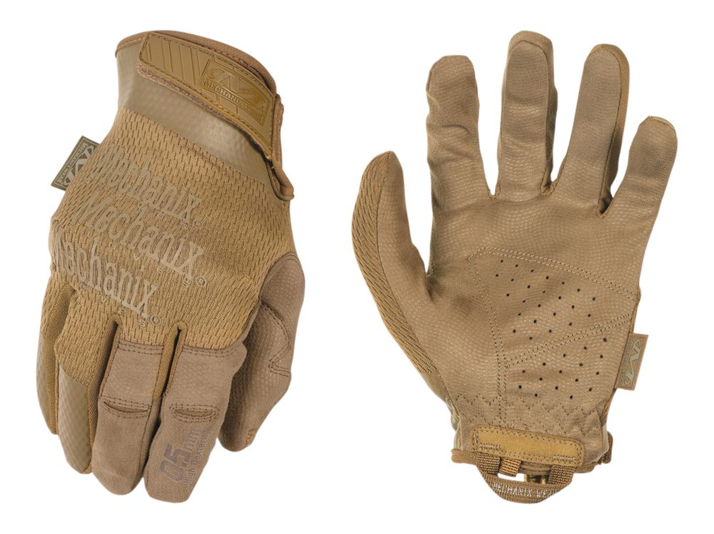 Mechanix Wear MSD-72-009 Specialty 0.5 High-Dexterity Coyote Suede Medium