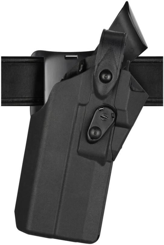 Safariland 7360rds Mid-ride Duty Holster Glock Gen-5 G17 LH Plain W/light O view 2