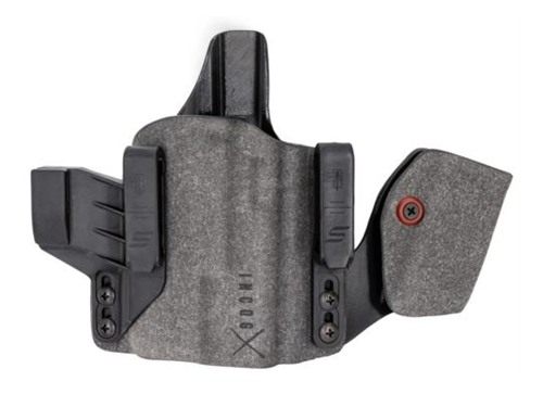 Safariland INCOG0895A0CX261MC X IWB Gray Cordura w/Mag Caddy, Fits Glock 43 view 2