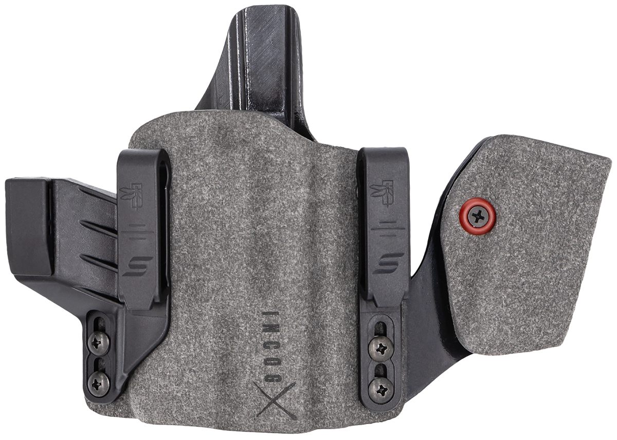 Safariland INCOG0750A0CX261MC X IWB Gray Cordura w/Mag Caddy, Fits Sig P320